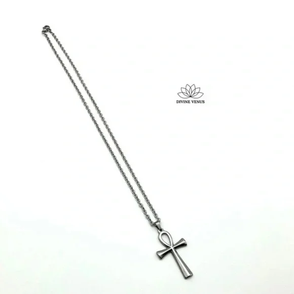 Ankh Necklace | Stainless Steel | Unisex - Picture 4 of 7